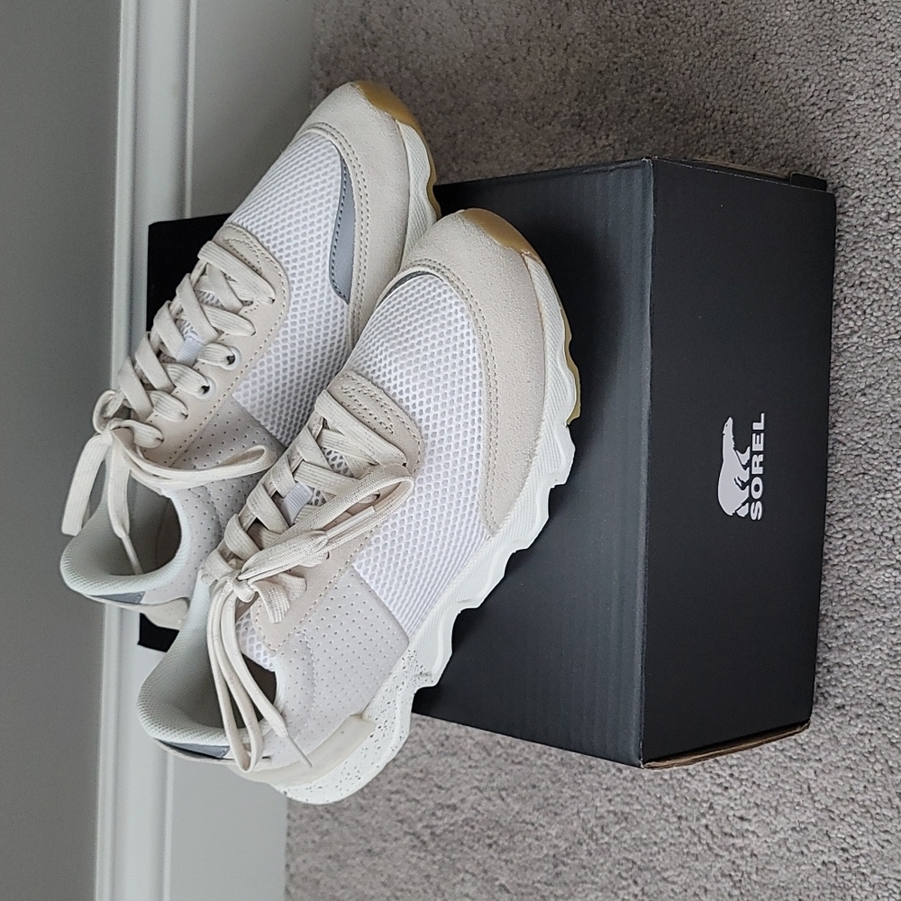 Sorel Kinetic Lite Lace Size 8 In White